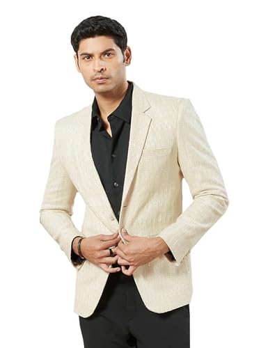 Blazer en jute pour homme VASTRAMAY costume mandarin élégance moderne