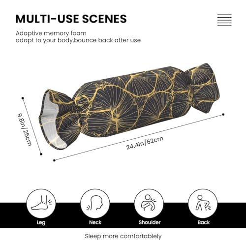 Almohada espuma viscoelástica tamaño único negra miniatura 3