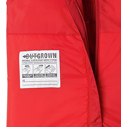 Columbia Babador unissex juvenil Adventure Ride, vermelho montanha, grande