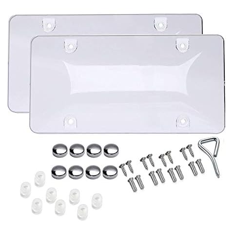 BLVD-LPF Unbreakable License Plate Shields Cover
