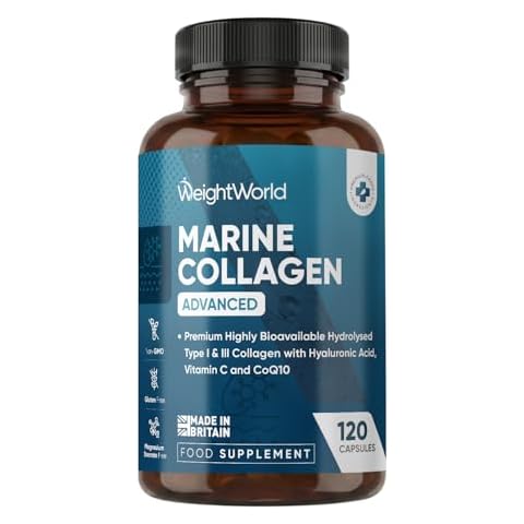 Marine Collagen Capsules with Hyaluronic Acid Cover