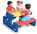 Produktbild Little Tikes Großer Picknicktisch - Platz für bis zu 6 Personen - Für Hausaufgaben, Projekte und Spiele - Grundfarben