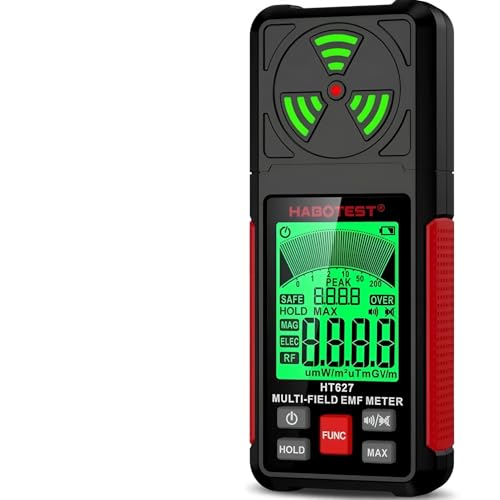 Testeur compteur EMF multifonction portable HT627 avec avertisseur de fréquence radio