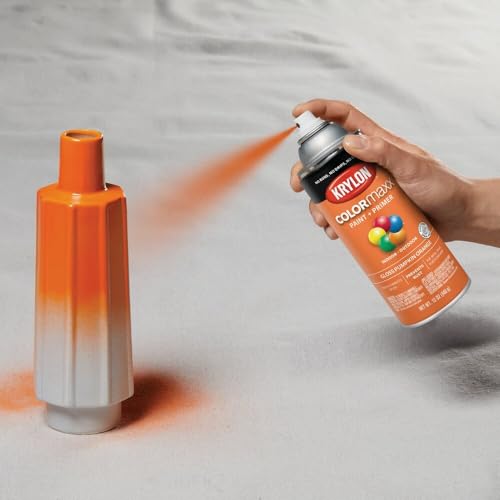 Image of Krylon K05532007 COLORmaxx Spray Paint, Aerosol, Pumpkin Orange