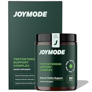 Testosterone Support Complex (90ct) -Natural Supplement for Men w/Ashwagandha, DIM, Magnesium, Zinc & Boron
