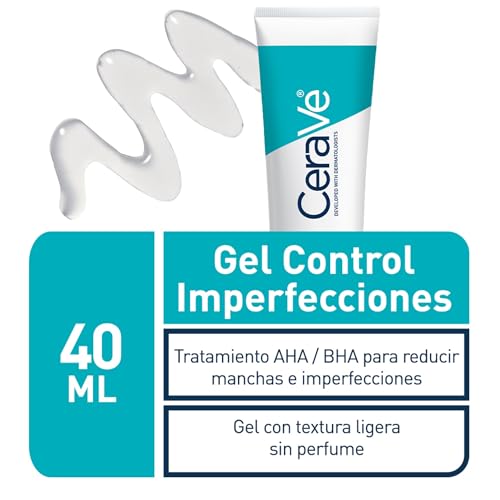 Miniatura 5 de Cerave Gel Control Imperfecciones, Para Piel Con Tendencia Acneica Y Grasa, Reduce Las Manchas E Imperfecciones, Enriquecido Con Aha Y Ácido Salicílico, 40ml