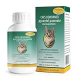 Cat Dewormer Liquid – Broad-Spectrum Pyrantel Pamoate Dewormer for Cats, Effective Against Roundworms & Hookworms, 120 mL (4.2 fl oz)