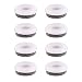 Produktbild Wagner QuickClick® Filzgleiter Möbelgleiter Stuhlgleiter Ersatz - 8er-Set Ersatzgleiter austauschbar ersetzbar - Wollfilz Ultrasoft - Durchmesser Ø 25 mm - für Basis Ø 25 mm - Made in DE - 15829400