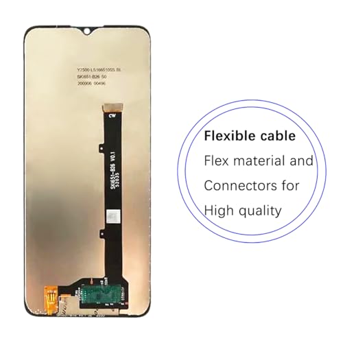 Écran LCD pour ZTE Blade A51 vitre tactile noire de remplacement avec kit outils complet