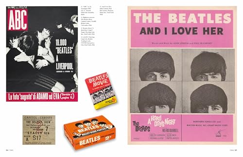 Livre Beatles Maniac édition documentée avec cartolina official de 1964