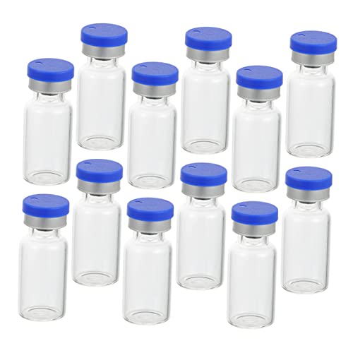BELLIFFY Mini Glass Vials Corks 3ml Small Bottles for Sample Containers Reusable