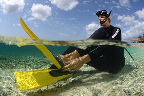 Aletas Cressi Full Foot Pocket Clio para Snorkel, Buceo y Natación - Ligeras, Cómodas y Fáciles de Usar - Made in Italy miniatura 2