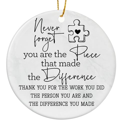 Thank You Christmas Ornament - Thank You Gifts, Appreciation Gifts