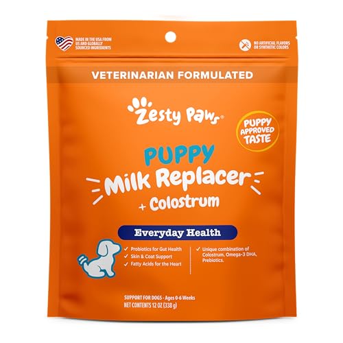 Zesty Paws Puppy Milk Replacer + Colostrum - Milk Replacement