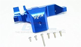 GPM for Traxxas TRX-4 Trail Defender Crawler Upgrade Parts Aluminum Transmission Lower Spur Gear Case Cover - 1Pc Set Blue