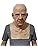 Old Man Mask Realistic Bald Man Mask Wrinkle Full Head Mask Halloween Costume Props
