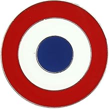 France Patriote Cocarde Pin - Flags - Quality Finish - Pin - Pin - Badge