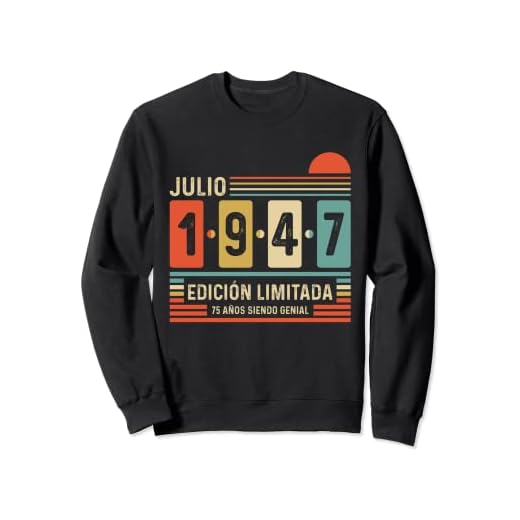 75 Años Julio 1947 Leyenda Regalo 75 Cumpleaños Sudadera