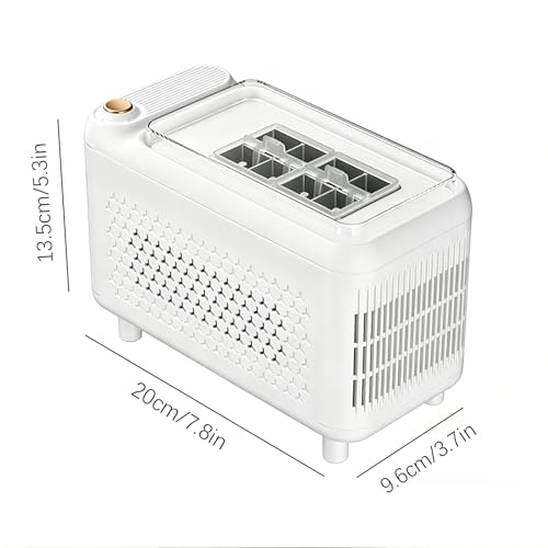 Fabricadora de hielo portátil eléctrica 8 cubos 12V miniatura 2