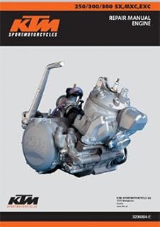 3206004-E 1999 2003 KTM 250-380 SX MXC EXC 2-stroke Engine Manual