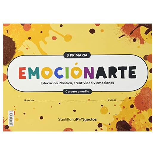 EMOCIONARTE EDUCACION PLASTICA, CREATIVIDAD Y EMOCIONES 3 PRIMARIA - 9788414113561 (PRACTICA)