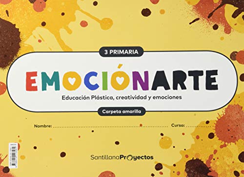 Portada de Emocionarte Amarilla 3º Educacion Primaria Cuaderno + Ficha Serie Emoc