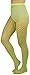 ToBeInStyle Women's Seamless Diamond Net Spandex Nylon Blend Pantyhose - NEON GREEN - One Size Regular
