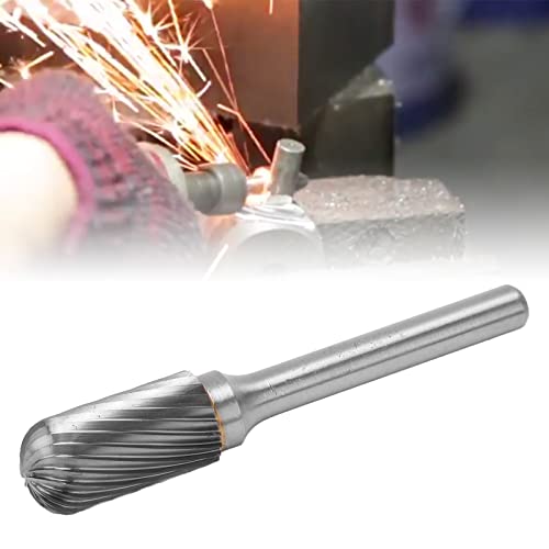 Fresa rotativa carburo tungsteno, corte simple, 1 pieza miniatura 5