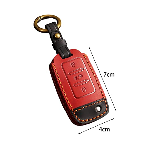 shamjina Estojo para chaveiro, protetor de 3 botões para substituição, acessórios para chave de carr