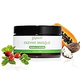 goPure Enzyme Facial Mask - Hydrating & Exfoliating Face Mask Skin Care Pore Minimizer, Improves &...