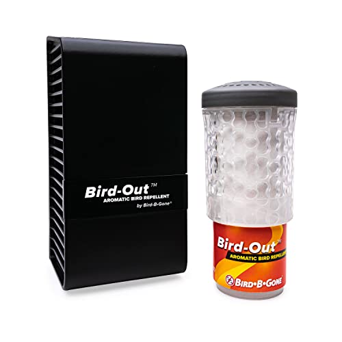Bird B Gone BIRDOUT Aromatic Bird Kit Repellent, Black