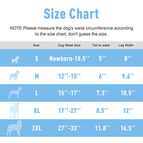 Fuz Bigaza Washable Dog Diapers (3 Pack), Reusable Dog Diapers For Doggie Heat Period, Reusable Doggie Diaper For Female Dogs (Giraffe, Tucan, Fox, Small) #TOP2