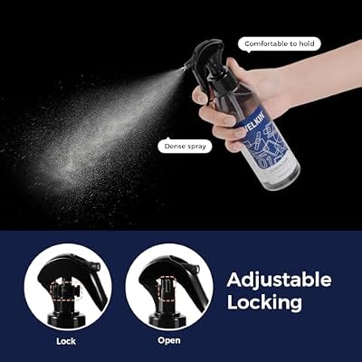 WELKIN Screen Cleaner Spray Kit (250ml + 250ml) - Cleaning Mist and Gel for TV, Laptop, Computer, Phone Touchscreen - 2 Sprayers, 1 Microfiber Cloth & 1 Glass Wipe Included