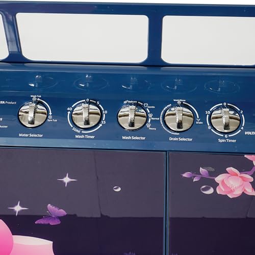 Image of Voltas Beko Wtt80Dblg /Flrb5 8 Kg Top Load Semi Automatic Washing Machine