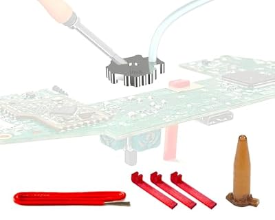 ElecGear Placa Calefactora Desoldadora para Joystick, Desoldadura la Control Stick de la Mando PCB usando un Soldador, Herramienta de Reparación para Thumbstick de Repuesto – (Modelo UniA)