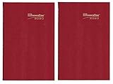 Brownline 2020 CoilPro Daily Planner, Hard Cover, Bright Red, 10.125 x 7.875 Inches (C550C.RED-20) (2)