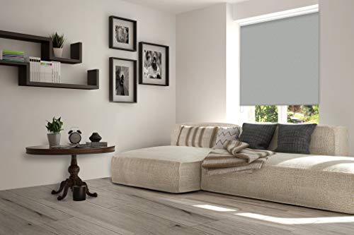 Springblinds 100% Blackout Roller Shade- Corded Chain Roller Shade Custom Size To Fit Room Darkening Made In Usa #TOP2