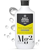 Salthouse Totes Meer Männer 3in1 Duschgel Sensitiv für Körper, Gesicht & Haar - Herren Duschgel mit Totes Meer Mineralien, Panthenol & Algenextrakt - pflegt & beruhigt sensible Männerhaut, 250 ml