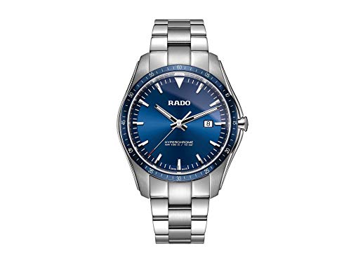 Rado Hyperchrome - R32502203 Silver/Blue One Size #TOP15
