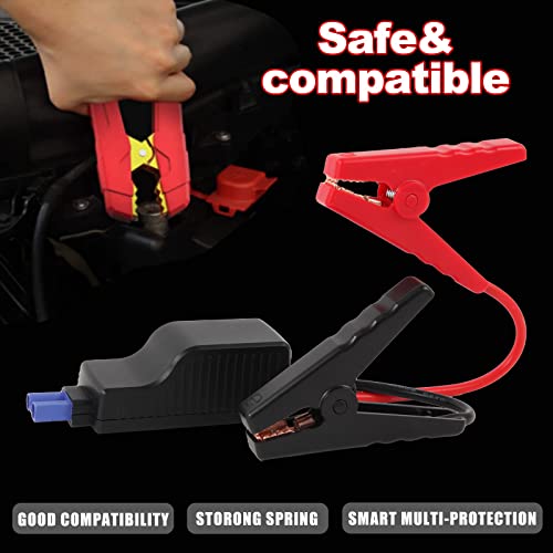 Keenpower Smart Jumper Clamp Booster Jumper Cables Automotive Replacement Battery Jumper Cables Alligator Clamp Booster Battery Clips For 12V Portable Car Jump Starter #TOP6