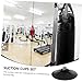 INOOMP 6pcs Heavy Duty Rubber Suction Cups for Boxing Sandbag Stability Accessories for Freestanding Punching Bag Strong Suction Base for Safe Training Sessions