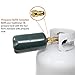 GasOne - Propane Refill Adapter POL Type for Steel Propane Cylinder