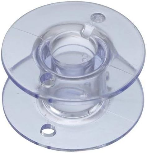 NGOSEW 10 Plastic Bobbins for Viking Emerald 116 118 122 183 Sewing Machines