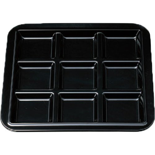 Plato Melamina Viking Portion Wheel 27.3x27.3x2 cm Negro miniatura 1