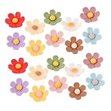 Succión magnética: estos imanes de flores para refrigerador con una sujeción firme, perfectos para asegurar fotos, notas y recordatorios sin dañar las superficies, imanes de refrigerador y coloridos, imanes de refrigerador