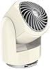 Ventilador compacto Vornado Flippi V6, circulador de aire silencioso, portátil para oficina o dormitorio, cabezal ajustable, 2 velocidades, blanco vintage 2