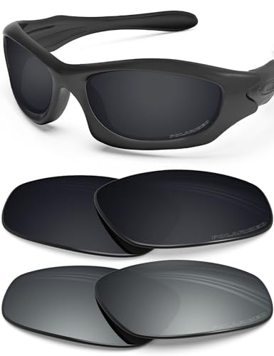 Image of BLAZERBUCK Polarized Replacement Lenses for Oakley Monster Dog - 2 Pairs