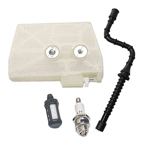Hifrom Air Filter Fuel Line Filter Spark Plug Starter Handle Compatible With Stihl 038 Ms380 New Aftermarket #TOP13