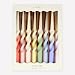Meri Meri Rainbow Twisted Table Candles (Pack of 8)