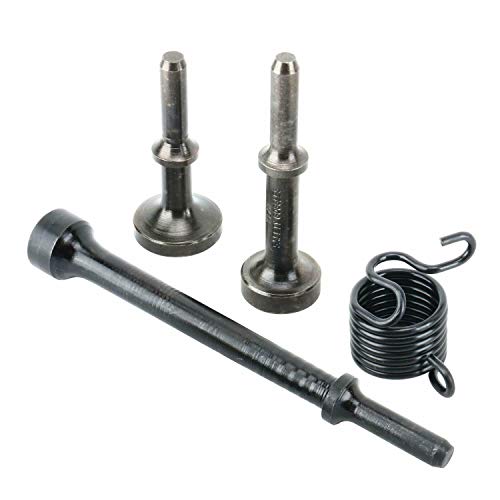 4Pcs Pneumatic Air Hammer Bits Set Smoothing Pneumatic Air Chisel Bits Spring LM,